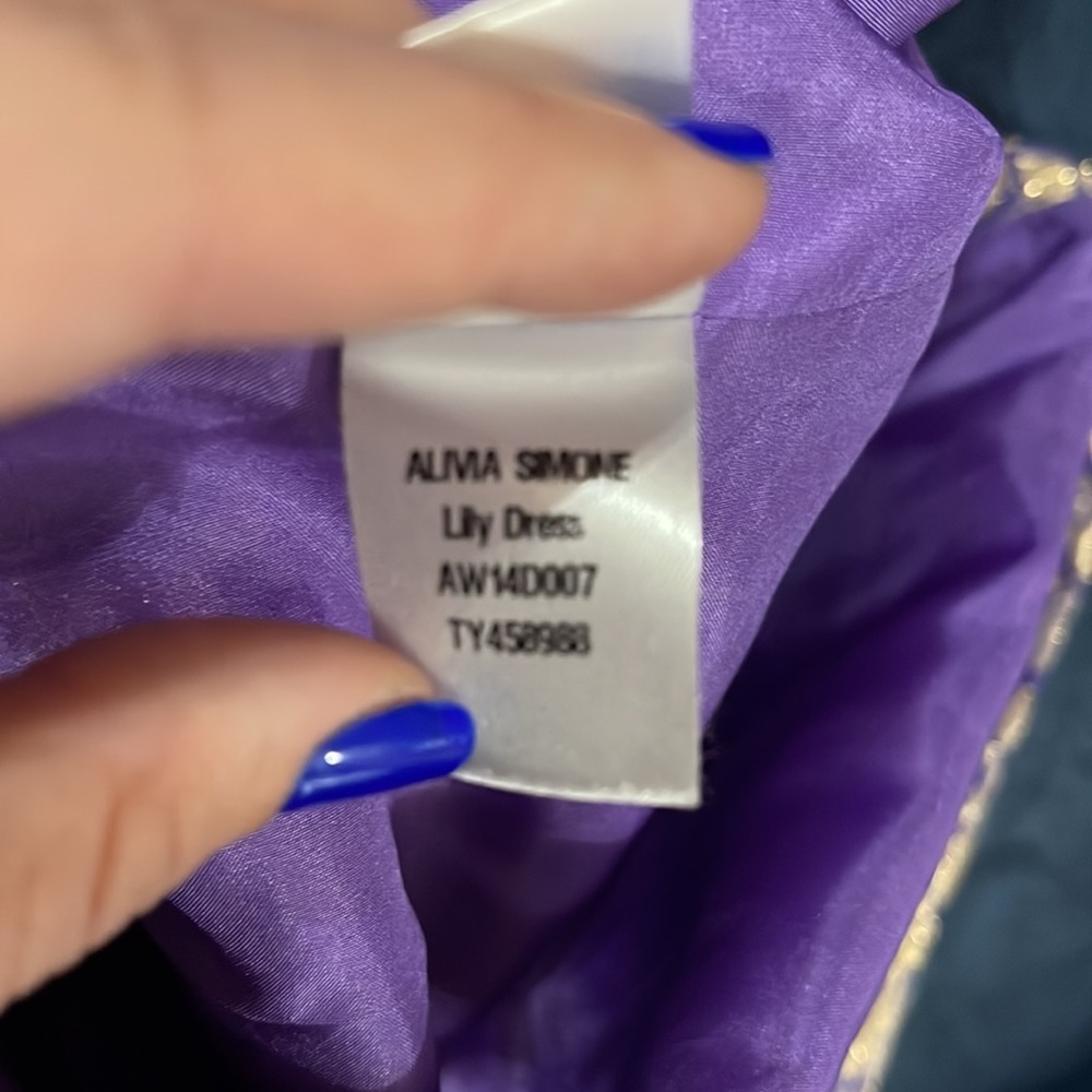 Girls Alivia Simone Lily Dress - Picture 7 of 7